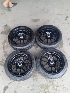 Velg Cr-kai r15 4x100 lbr7 et38 sepaket ban