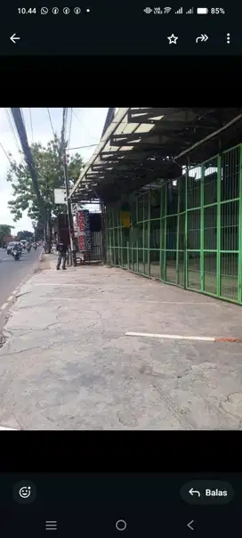 Jual gudang harga di bawah NJOP di tepi jalan raya utama Bogor