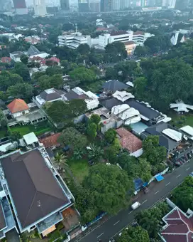 Dijual Tanah Ring 1 Menteng Kawasan Elite Row Jalan Lebar