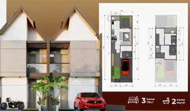 Dijual Rumah Makassar dalam Perumahan sekitar Jl Karunrung, Hertasning