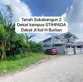 Dijual tanah murah SUKABANGUN 2