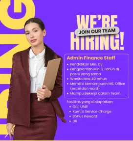 Admin Finance Staff