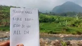 Kavling Vila Luas 1000 Meter Legalitas SHM Akses Jalan Wisata Puncak 2