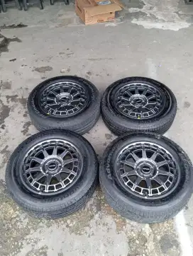 Velg lenso mx ebola r18 5x114 lbr8 et40 sepaket ban