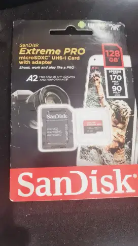 SanDisk MicroSD Extreme Pro 128GB