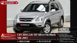 Honda CRV RD4 2.0L MT Silver On Black 2003