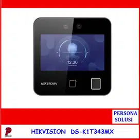 Mesin Absensi Fingerprint HIKVISION  DS-K1T343MX - Garansi Resmi 2 Tah