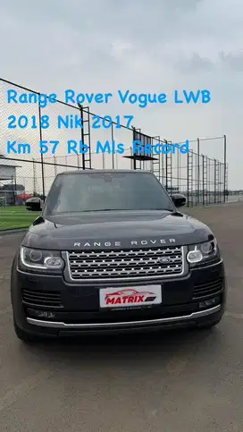 Range Rover Vogue LWB 2018 Nik17 Grey on mocca Siap pakai