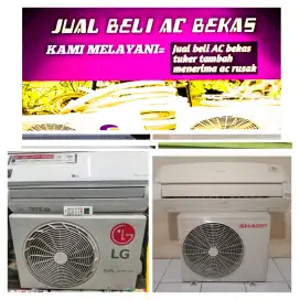 Terima ac bekas rusak