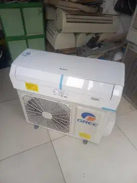 Jual ac 3/4 pk Gre r32 bkas copotn ful frion lowwat 580