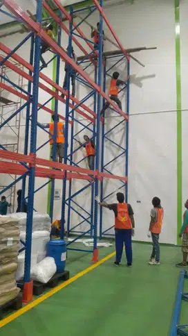 RAK GUDANG 2TON PER LEVEL TINGGI MULAI 2MTR S/D 11,5MTR