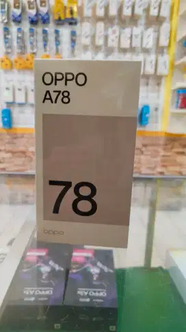 OPPO A78 8/256GB GARANSI RESMI