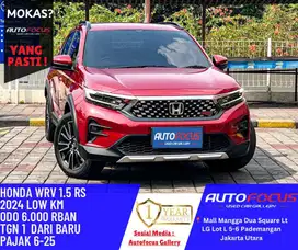Honda WRV WR-V WR V 1.5  RS Non sensing At Merah Metalik 2024