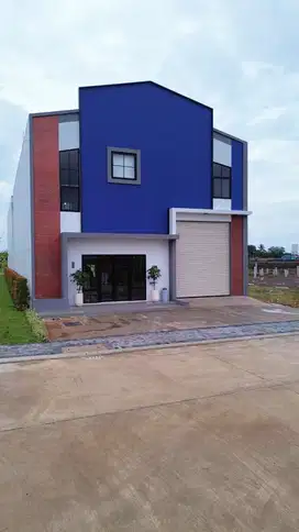 Gudang 3 in 1 kawasan Industri Luxima Bizhub Tangerang