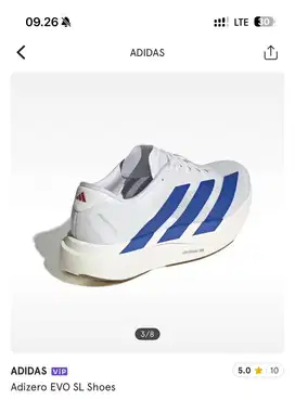 Adidas Adizero Evo SL US8