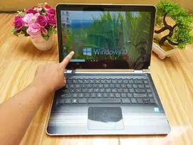 Laptop 2 in 1 HP Layar Sentuh Core i5 Gen 7 RAM 8GB SSD 256GB