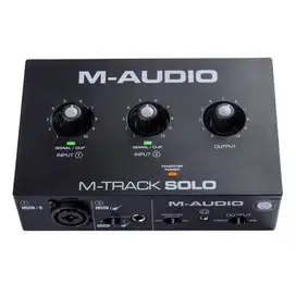 Soundcard M-Audio (M-Track Solo)