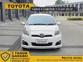 TDP 5 juta. Yaris S Limited 1.5 AT 2013 Putih. Pajak Panjang