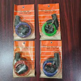 Kunci Gembok Sepeda Lock Ring 80cm Portable Cable Lock Pengaman Motor