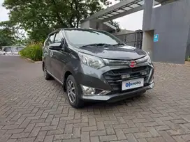 B Daihatsu Sigra 1.2 R Deluxe Bensin-MT 2017 Abu-Abu CVKWB