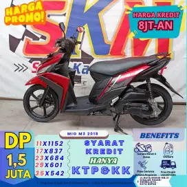Proses 1hari cukup ktp dan KK Kredit mio m3 2018