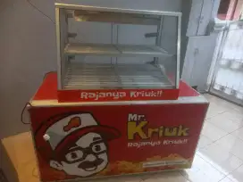 Dijual etalase ciken dan kulkas