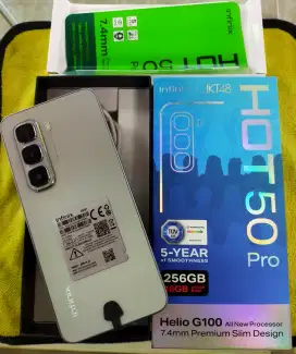 Infinix hot 50 Pro Nfc ram 8/256 mulus dan masih garansi panjang