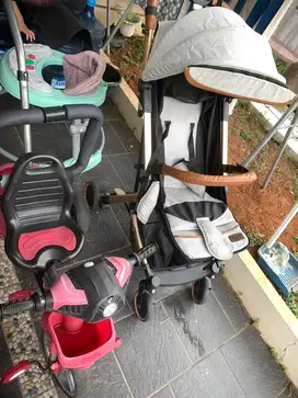 DIJUAL Stroller,Sepeda family,baby walker