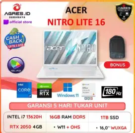 Laptop Acer Nitro Lite 16 13620H Core i7 Kredit Murah Dp Mulai 0