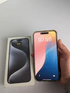 iPhone 15 Pro Max 512 GB Ex iBox masih garansi