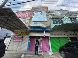 SEWA RUKO 3 LANTAI JALAN MP MANGKUNEGARA KENTEN PALEMBANG