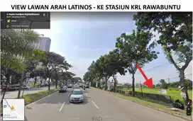 lahan strategis turun harga di BSD Tangsel seberang st rawabuntu