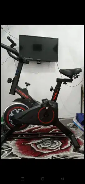 Sepeda gym sepeda olahraga.Spot light.