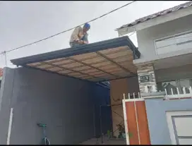 Kanopi alderon minimalis