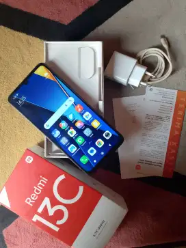 Redmi 13 C lengkap Ram 6 rom 128 original