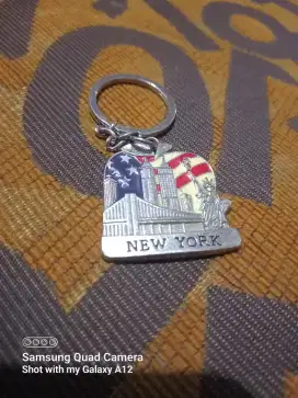 Gantungan Kunci New York Amerika..mulus kayak baru