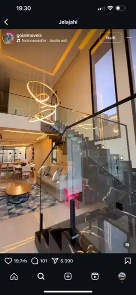Railing tangga stainless steel @2