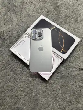 Iphone 16 pro 128gb natural titanium ibox garansi on april 2026 fulset