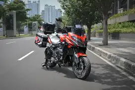 KAWASAKI VERSYS 650 2015 ORANGE FULL SPEK ACCS FP