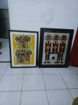 Jual 2 buah lukisan