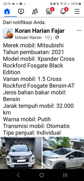 Mitsubishi Xpander 2021 Bensin