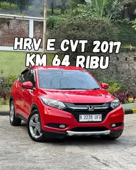HONDA HRV E CVT 2017 LOW Km 64 ribu