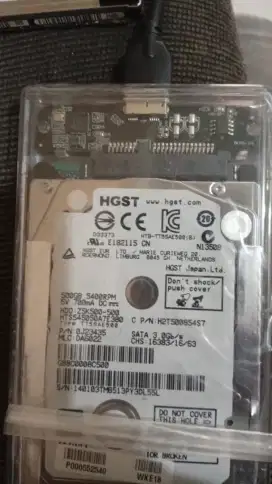 HARDISK LAPTOP 2,5'  500GB GOOD CONDITION JAKSEL