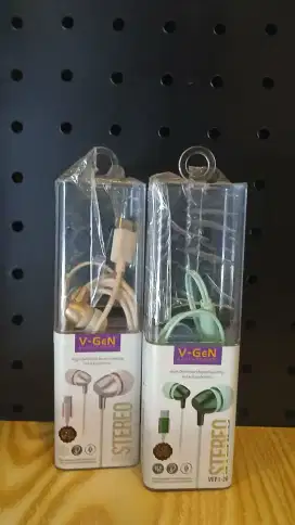 Earphone V-GeN VEP1-26 Wired Earphone Type C Deep Bass Stereo
