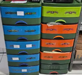 Rak plastik susun 5 tingkat