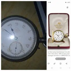 Jam kantong kuno antik