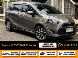 Toyota Sienta V CVT Automatic 2017 Cokelat