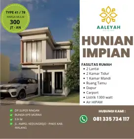 Rumah 2 Lantai 300Juta an