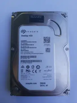 Harddisk PC 500GB Seagate 3.5 inc cocok untuk CPU Computer / CCTV