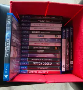 19 pcs Kaset PS4 original